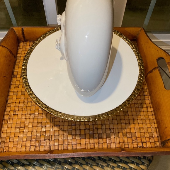 VTG Beautiful Signed Vase by Artist Peter Okumoto From Porcelain Hawaii 1999 - Picture 5 of 6